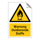 Warnung Oxidierende Stoffe