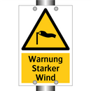 Warnung Starker Wind