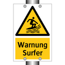 Warnung Surfer