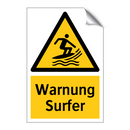 Warnung Surfer