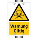 Warnung Giftig
