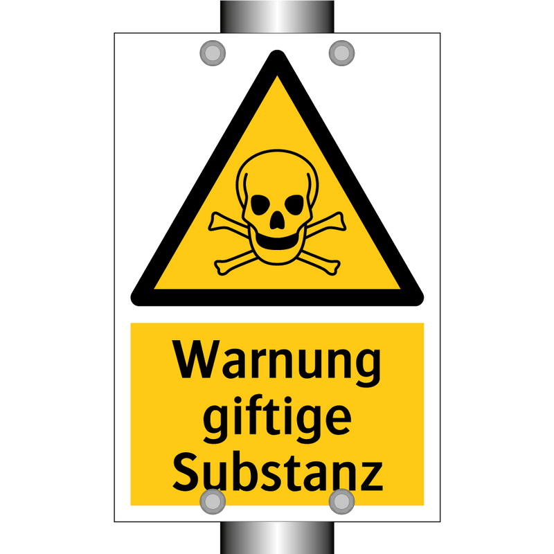 Warnung giftige Substanz