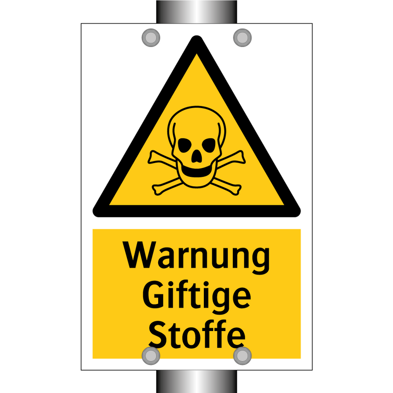 Warnung Giftige Stoffe