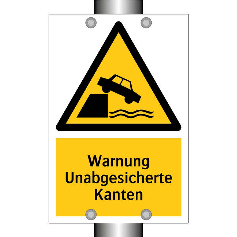 Warnung Unabgesicherte Kanten
