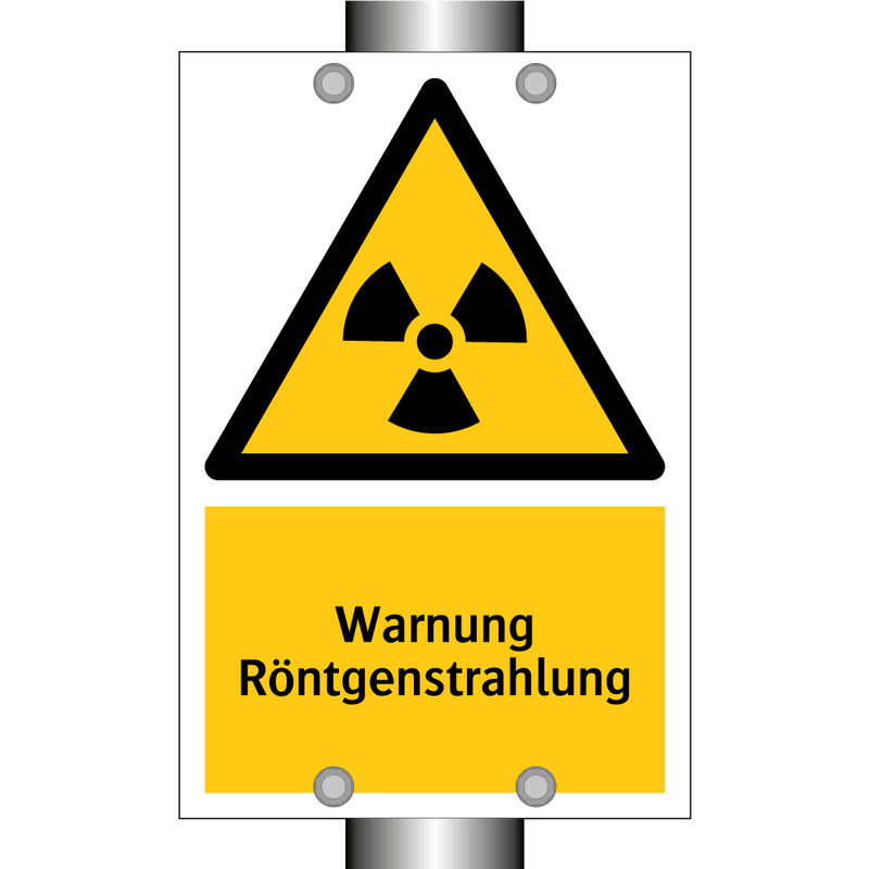 Warnung Röntgenstrahlung