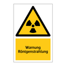 Warnung Röntgenstrahlung