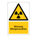 Warnung Röntgenstrahlen