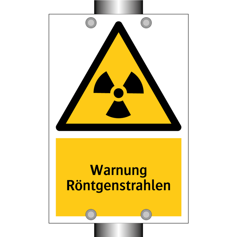 Warnung Röntgenstrahlen