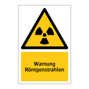 Warnung Röntgenstrahlen