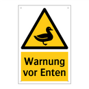 Warnung vor Enten