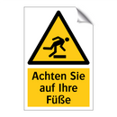 Achten Sie auf Ihre Füße