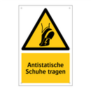 Antistatische Schuhe tragen
