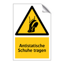 Antistatische Schuhe tragen