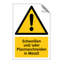 Schweißen und/oder Plasmaschneiden in Metall