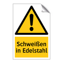 Schweißen in Edelstahl