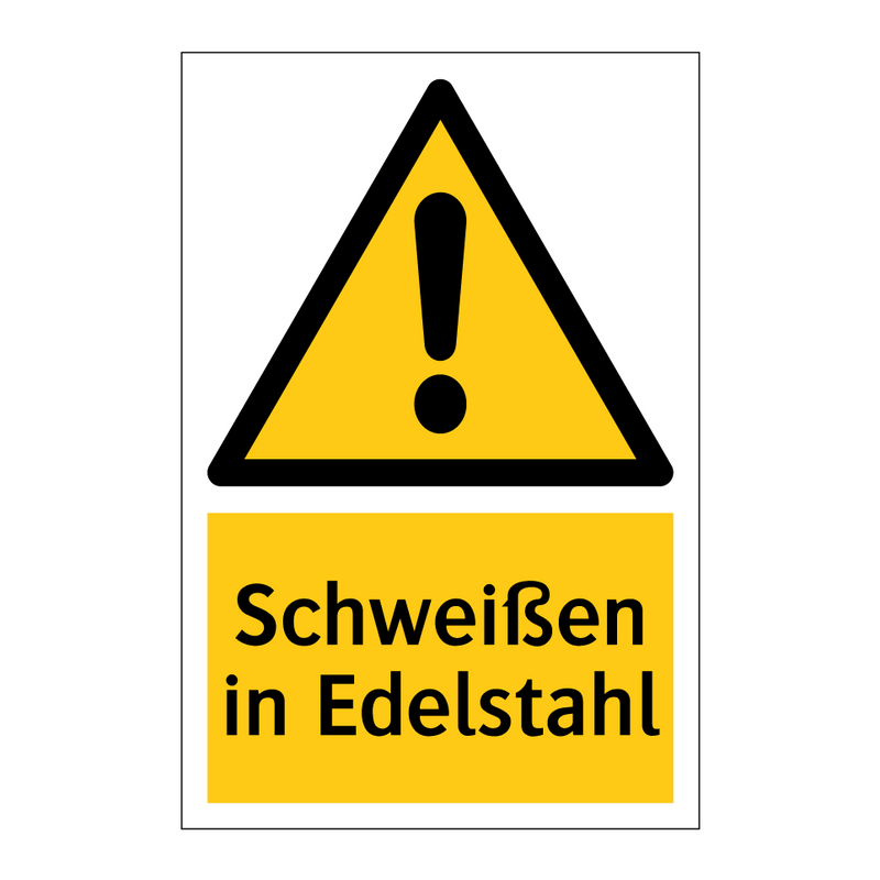 Schweißen in Edelstahl