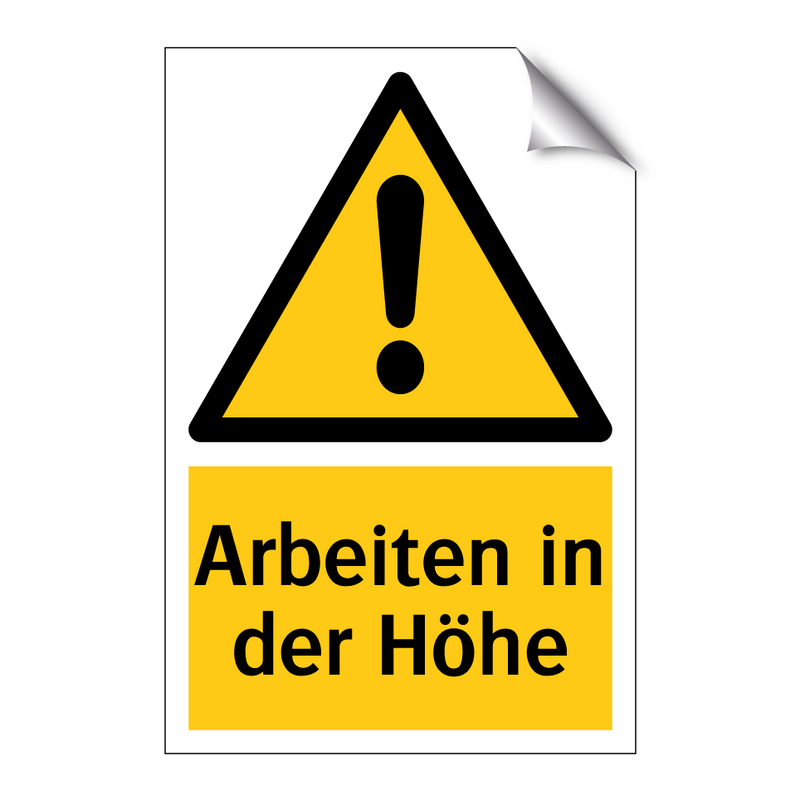 Arbeiten in der Höhe