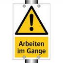 Arbeiten im Gange