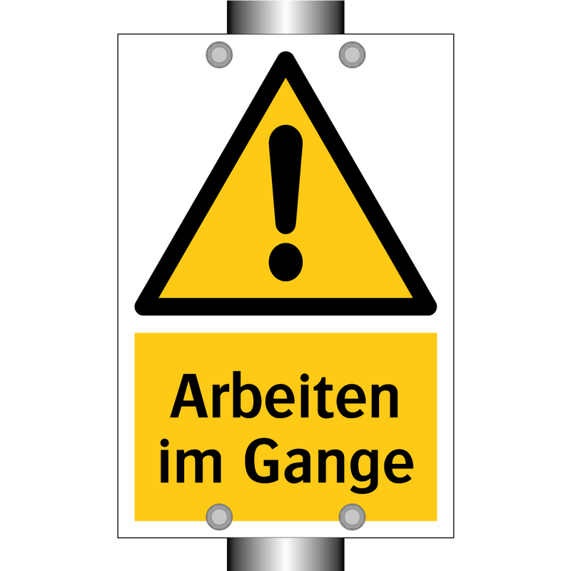 Arbeiten im Gange