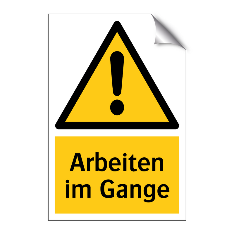 Arbeiten im Gange