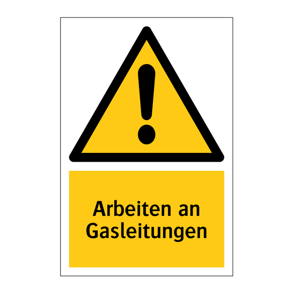 Arbeiten an Gasleitungen