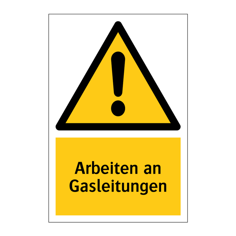 Arbeiten an Gasleitungen