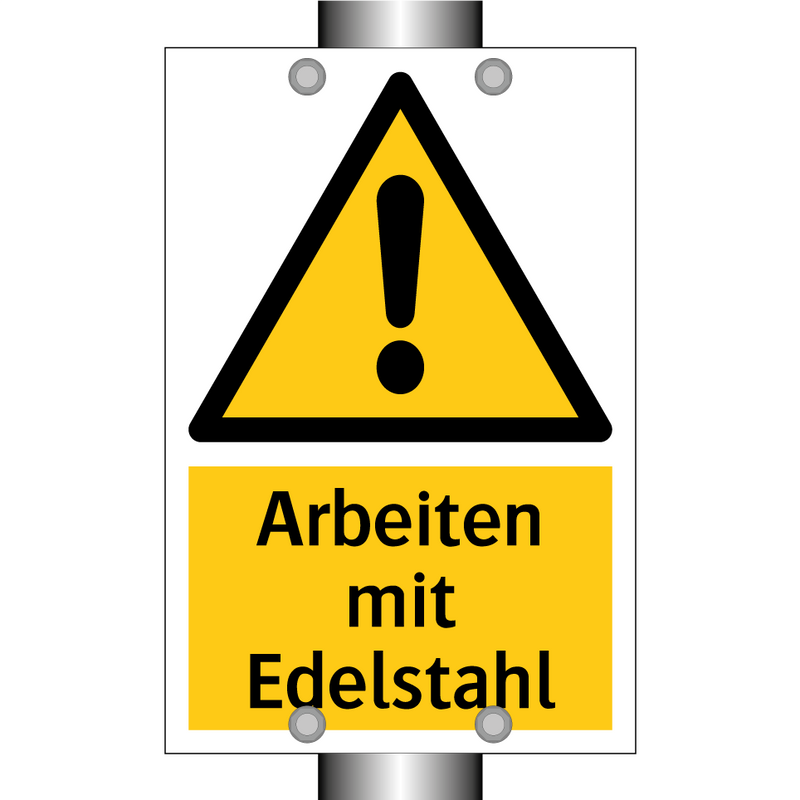 Arbeiten mit Edelstahl