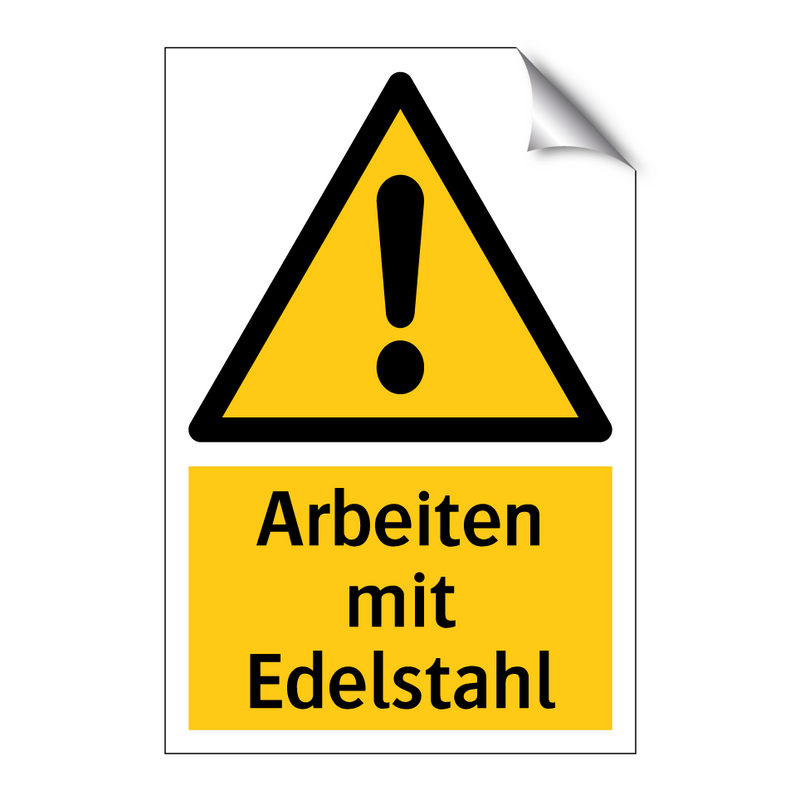 Arbeiten mit Edelstahl