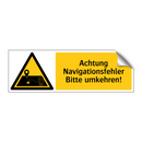 Achtung Navigationsfehler Bitte umkehren!