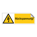 Rückspannung!