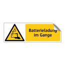 Batterieladung im Gange