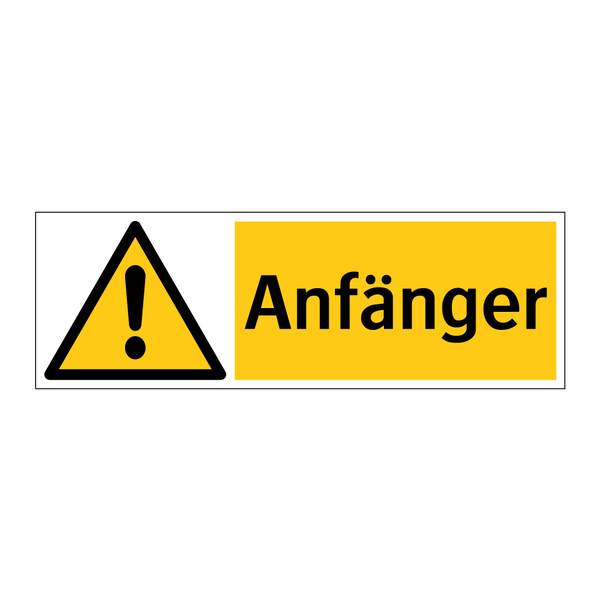 Anfänger