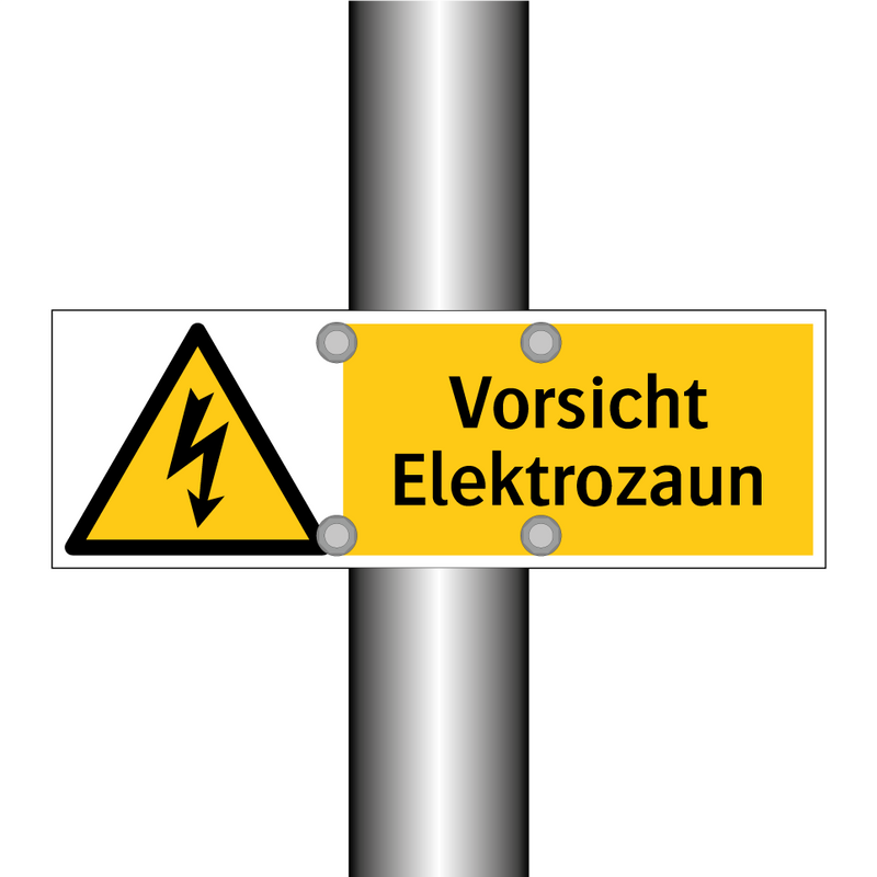 Vorsicht Elektrozaun