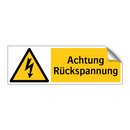 Achtung Rückspannung