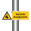 Vorsicht Kranbereich