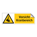 Vorsicht Kranbereich