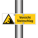 Vorsicht Steinschlag