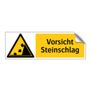 Vorsicht Steinschlag