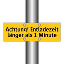 Achtung! Entladezeit länger als 1 Minute