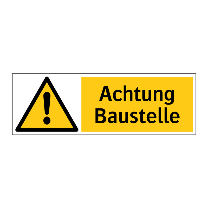 Achtung Baustelle