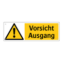 Vorsicht Ausgang