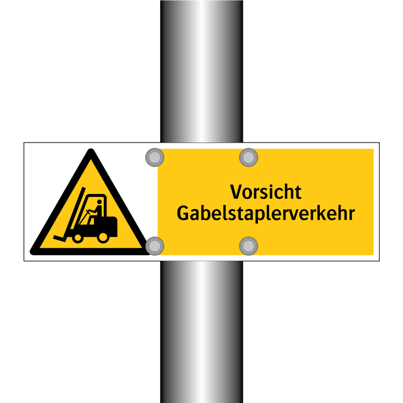 Vorsicht Gabelstaplerverkehr