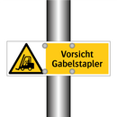Vorsicht Gabelstapler