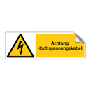 Achtung Hochspannungskabel
