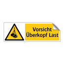 Vorsicht Überkopf Last
