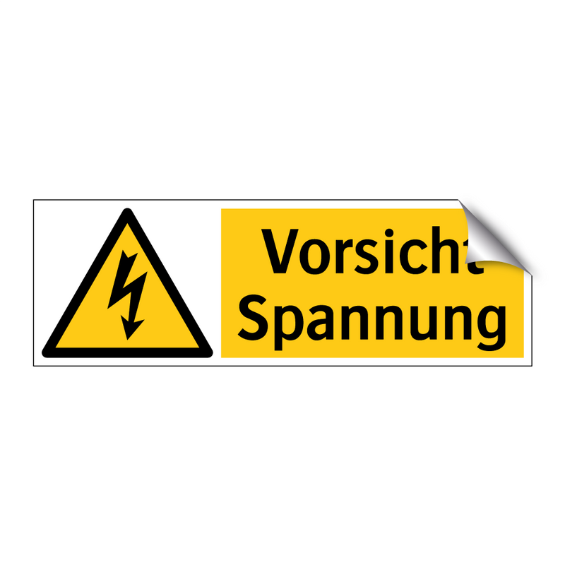 Vorsicht Spannung