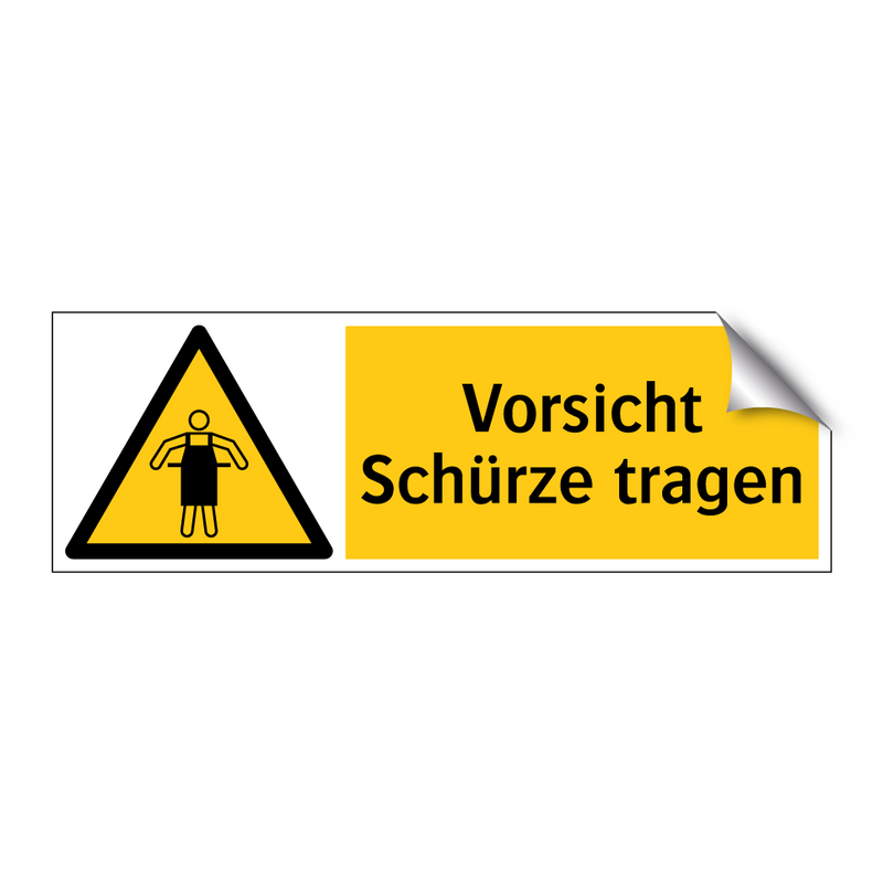Vorsicht Schürze tragen