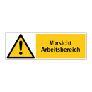 Vorsicht Arbeitsbereich