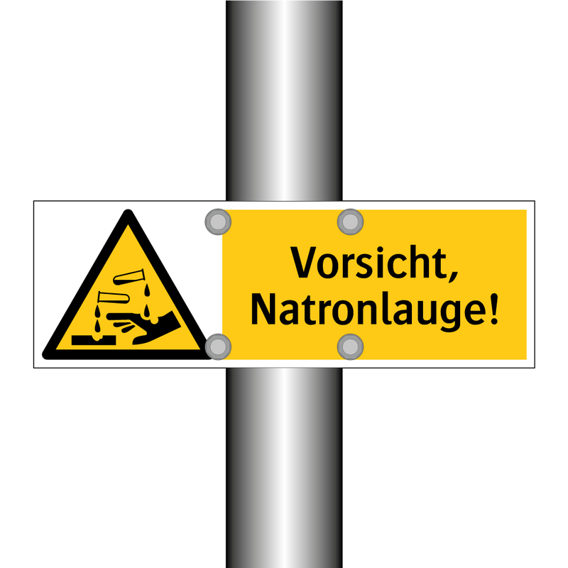 Vorsicht, Natronlauge!
