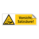 Vorsicht, Salzsäure!